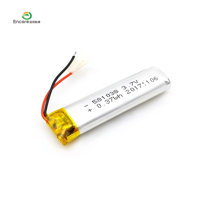 3,7V 180mah Li polimer akkumulátor