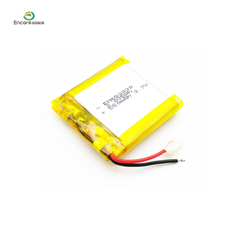 3,7V 500mah Li polimer akkumulátor