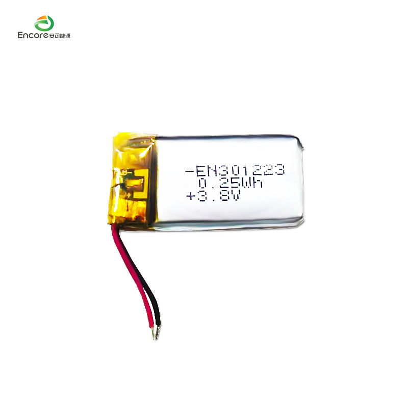 301223 0,25Wh lipo akkumulátor