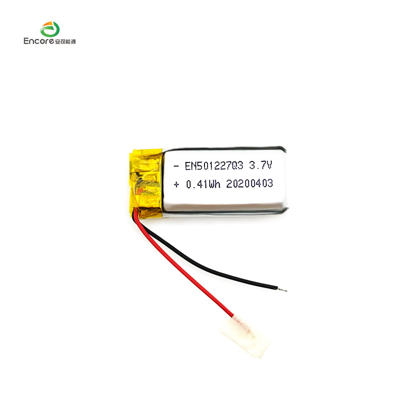 501227 3,7V 110mah lítium-polimer akkumulátor