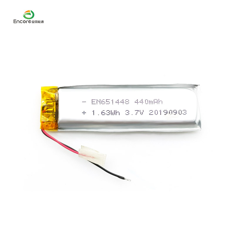 651448 450mah 3,7V lipo akkumulátor